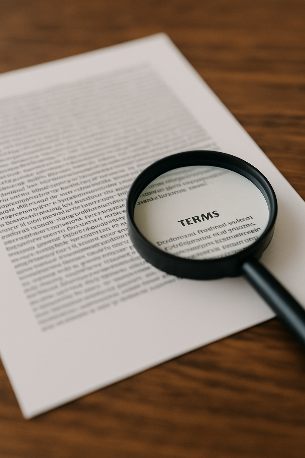 Fine print shouldn’t define your real estate experience.