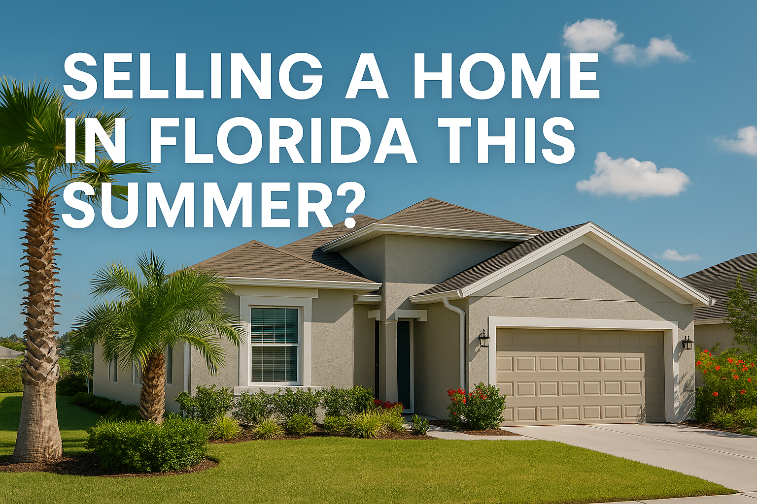 Selling a home in florida this summer? Read this first
