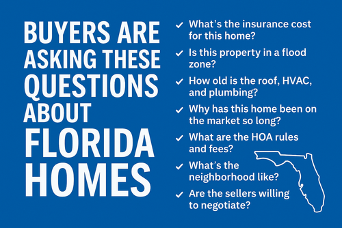 Buyers are asking these questions about florida homes