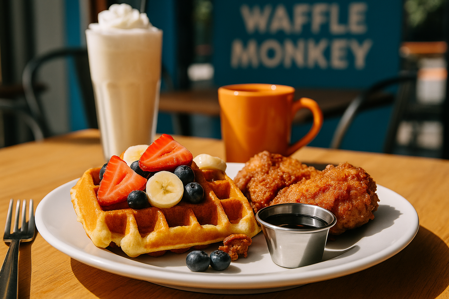 🧇 sarasota’s hottest new brunch spot just opened—meet waffle monkey