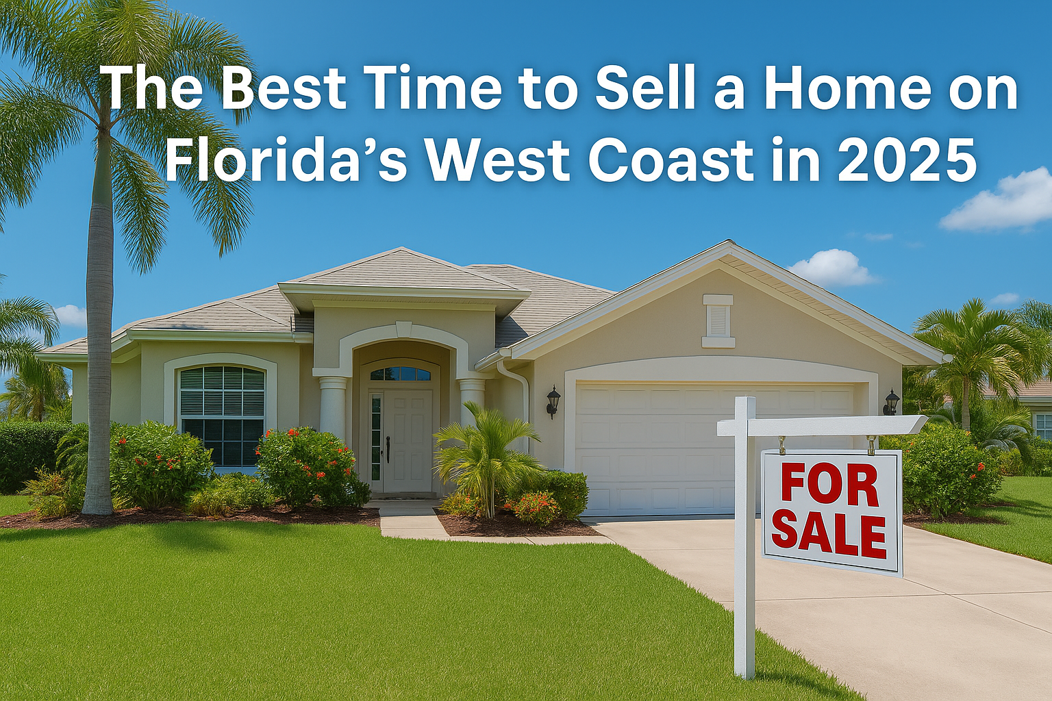 The best time to sell a home on florida’s west coast in 2025