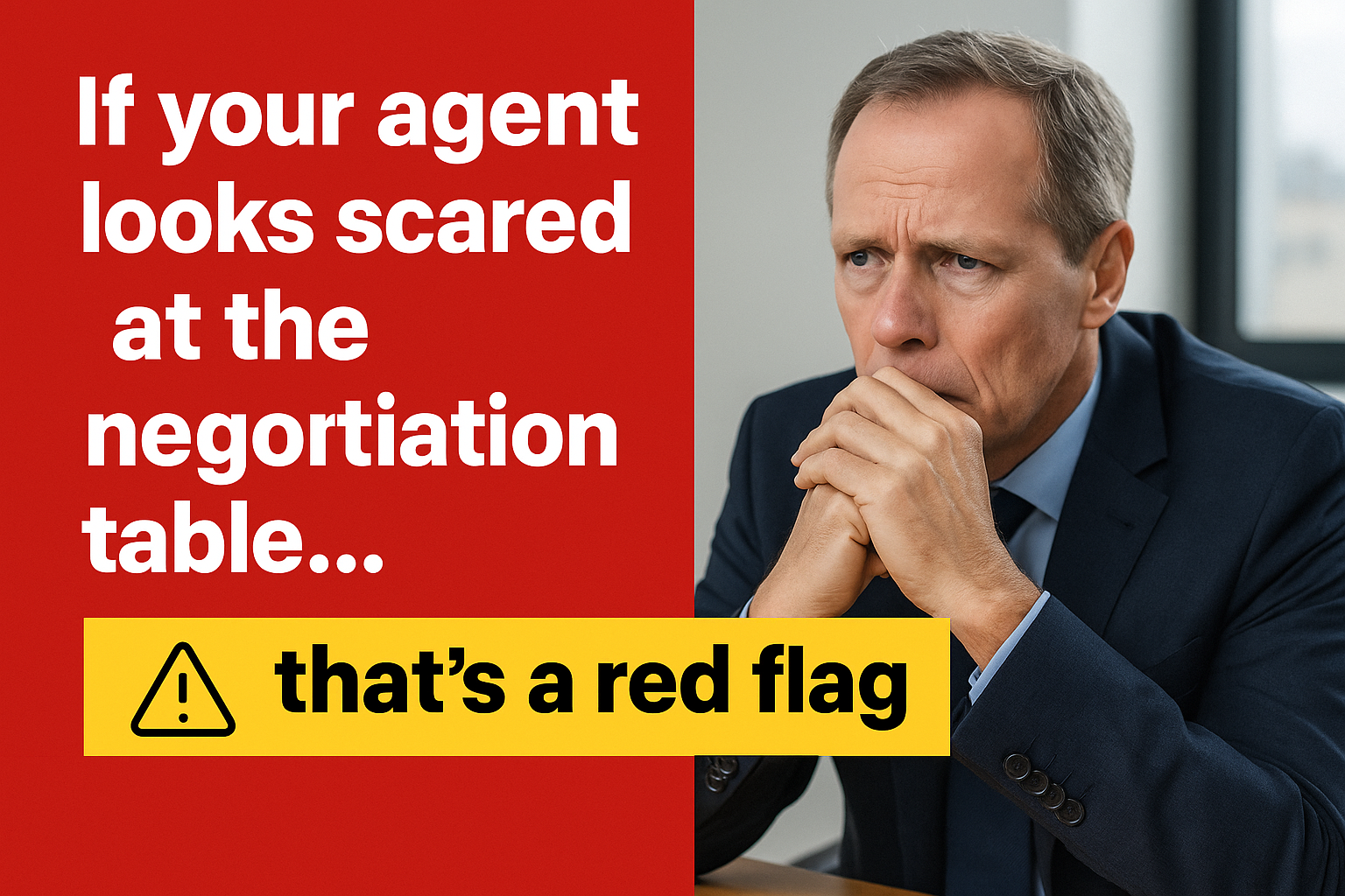 Who’s protecting you in the negotiation room? (it shouldn’t be the seller’s agent)