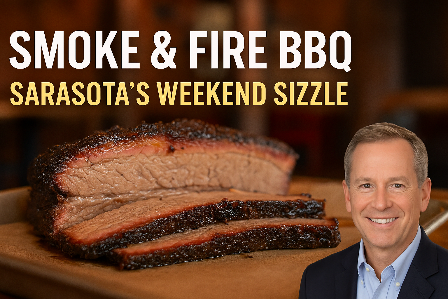 A sarasota doctor turned pitmaster? Meet the man behind smoke & fire bbq