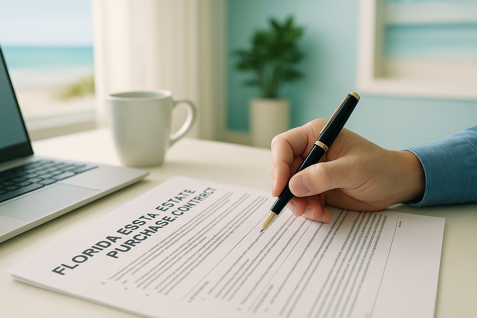 How to read a florida real estate purchase contract
