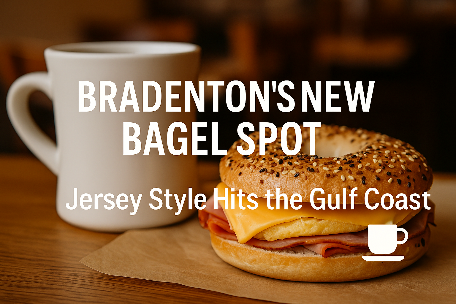 Bradenton just got a big bite of the garden state: pork roll pete’s now open