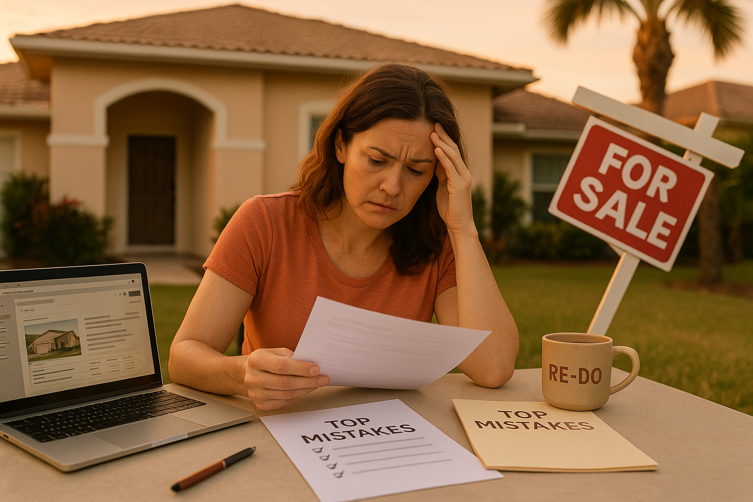 Selling your home? Avoid these common mistakes.