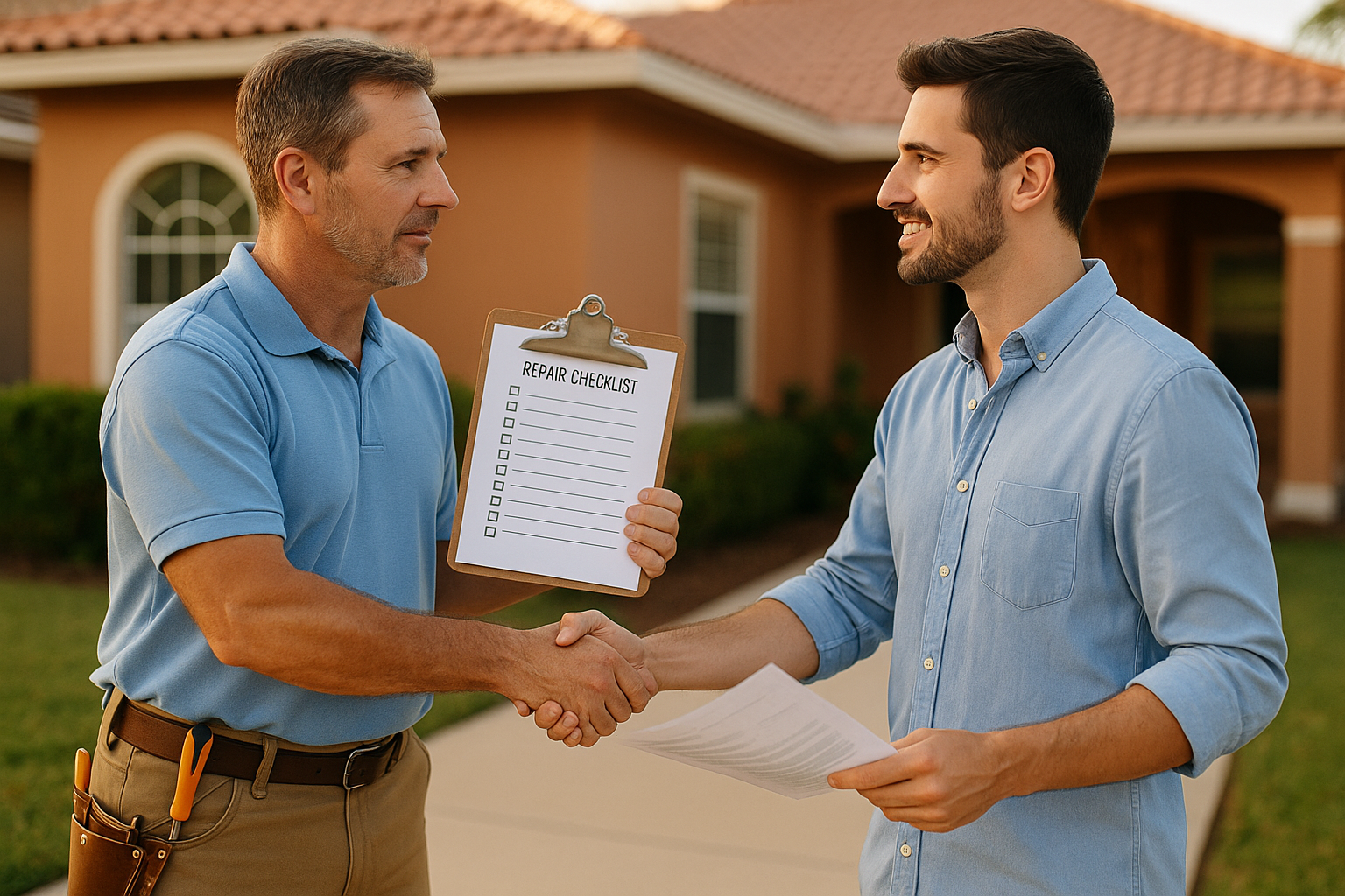 Florida real estate: how to handle repairs after inspection