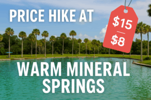 Warm mineral springs fees are rising — here’s what it means for north port