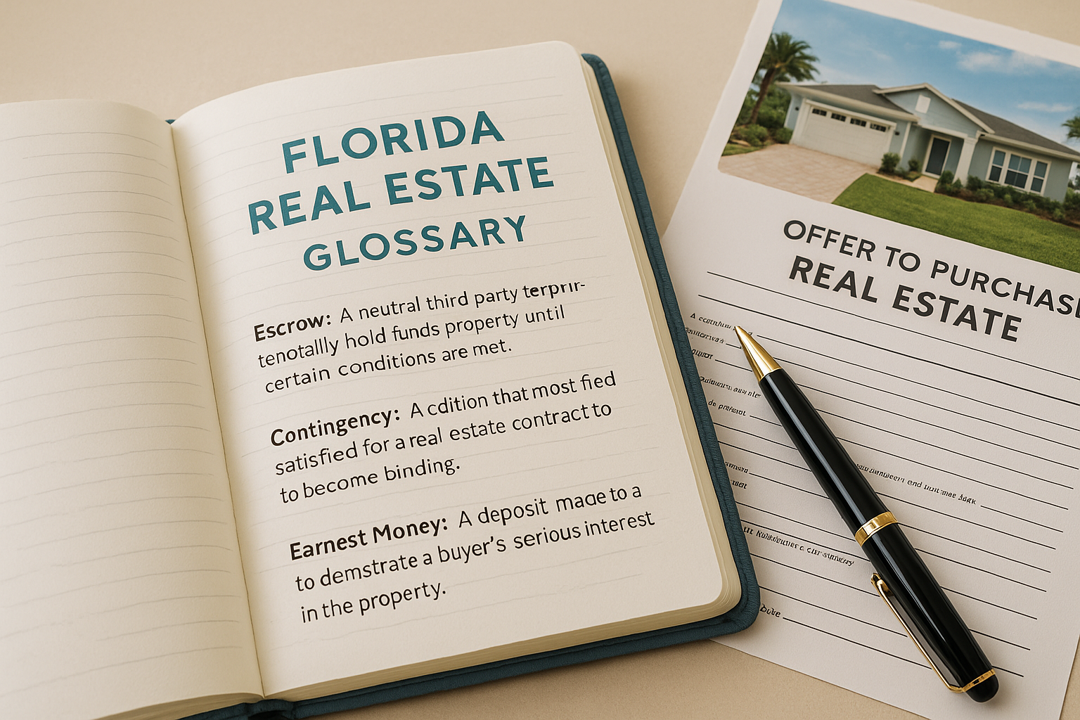 Florida real estate terms buyers should know before making an offer