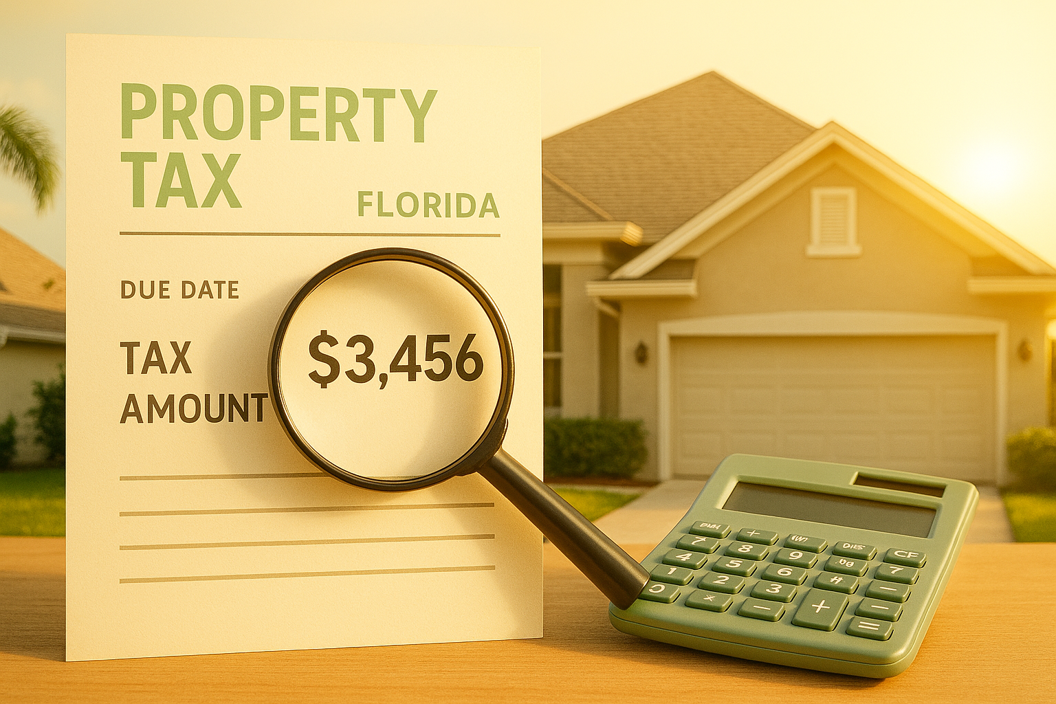 What to know about florida real estate taxes when buying