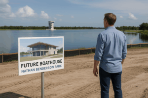 🚣 sarasota’s 10,000 sq ft boathouse is coming to benderson park