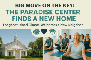 Longboat key’s paradise center finds a new home!