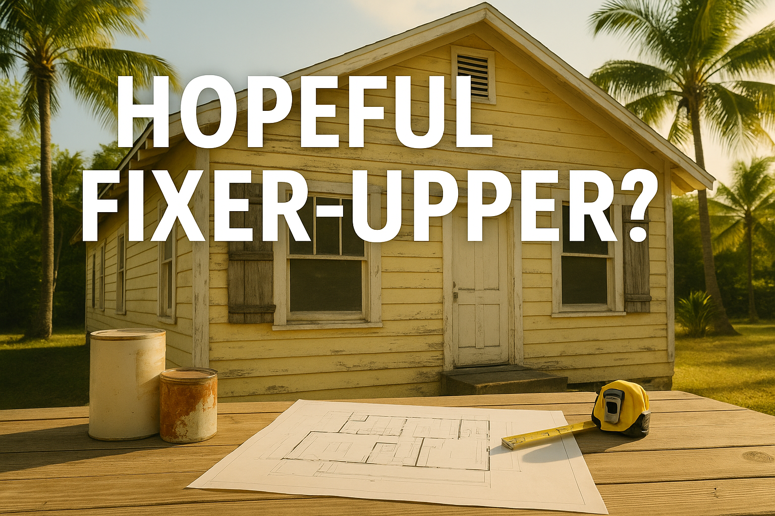 Pros and cons of buying a florida fixer-upper