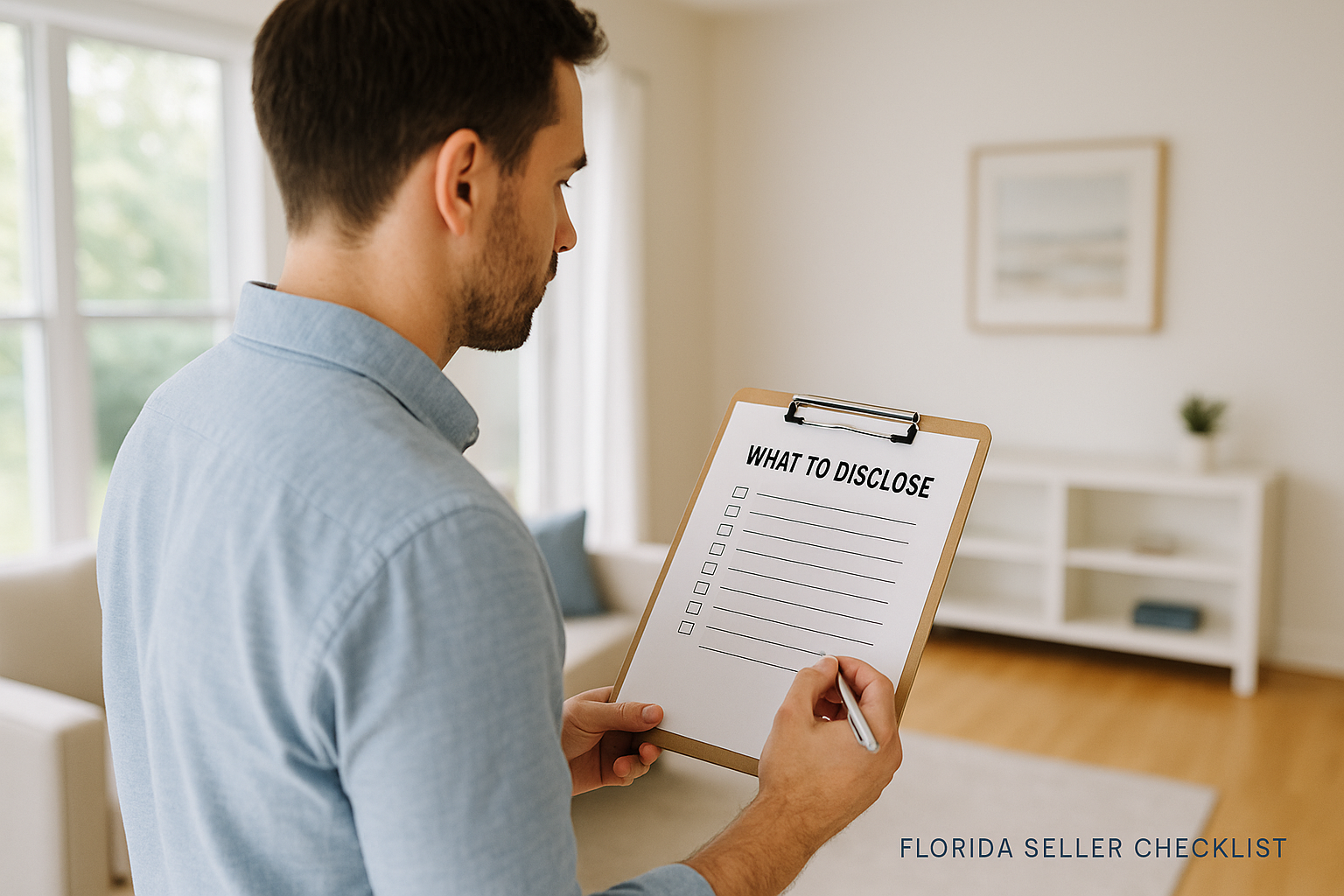 What florida sellers must disclose when selling a home
