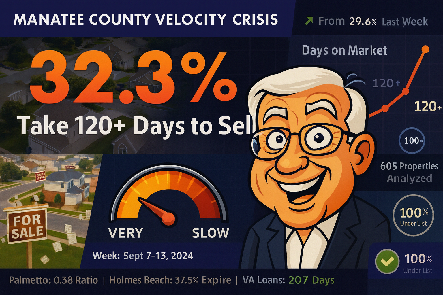 Manatee county: the 32. 3% slowdown – week ending september 13