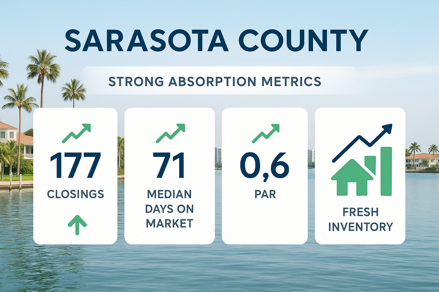 Sarasota county housing data for nov 2 to 8