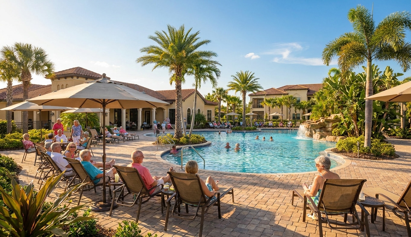 Is englewood or venice better for retirees?