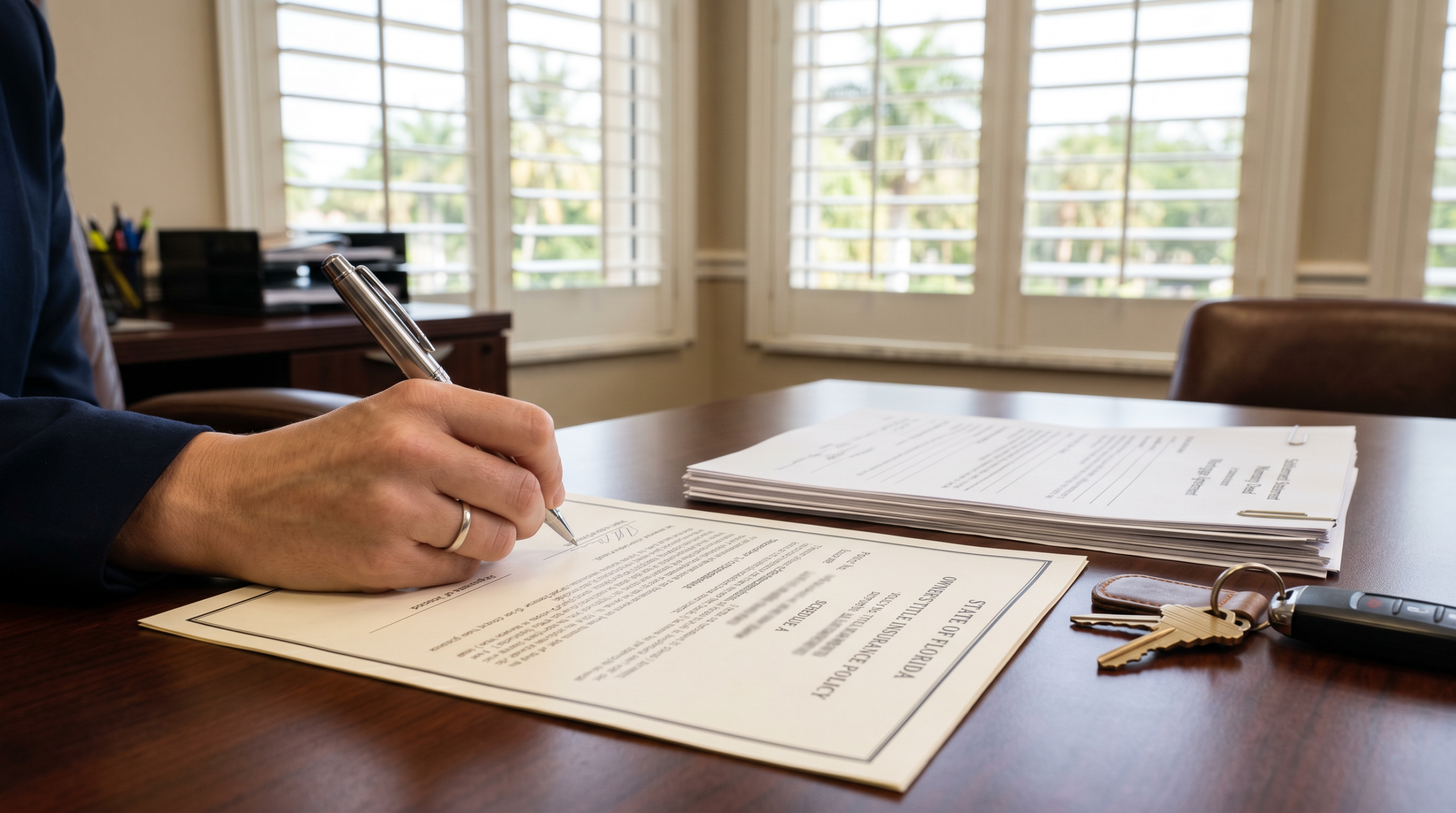Who pays title insurance in longboat key?
