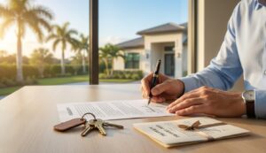 Who pays transfer taxes in manatee county real estate?