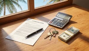 What are title company fees on barrier islands?