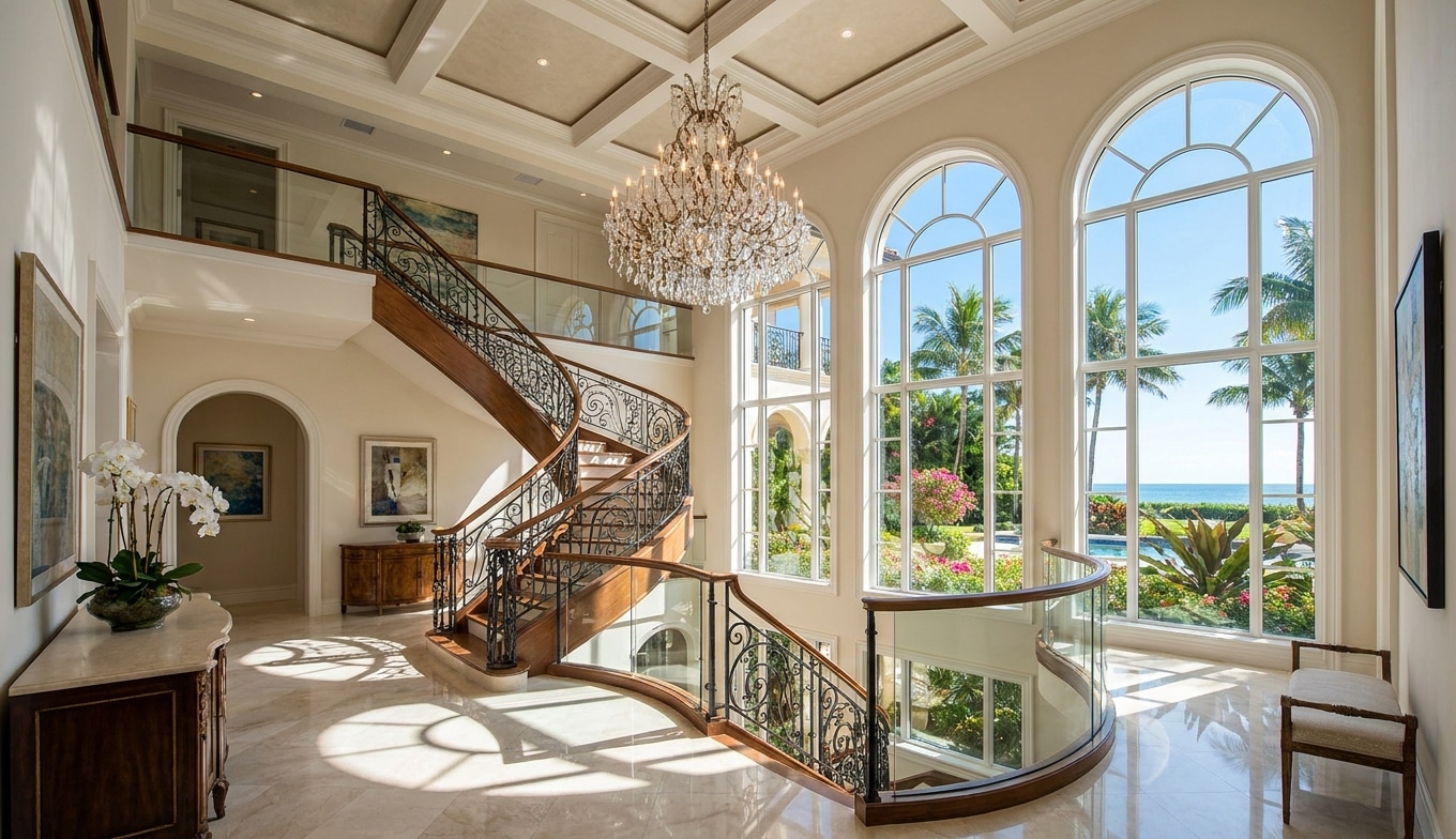 How are real estate commissions structured in osprey?