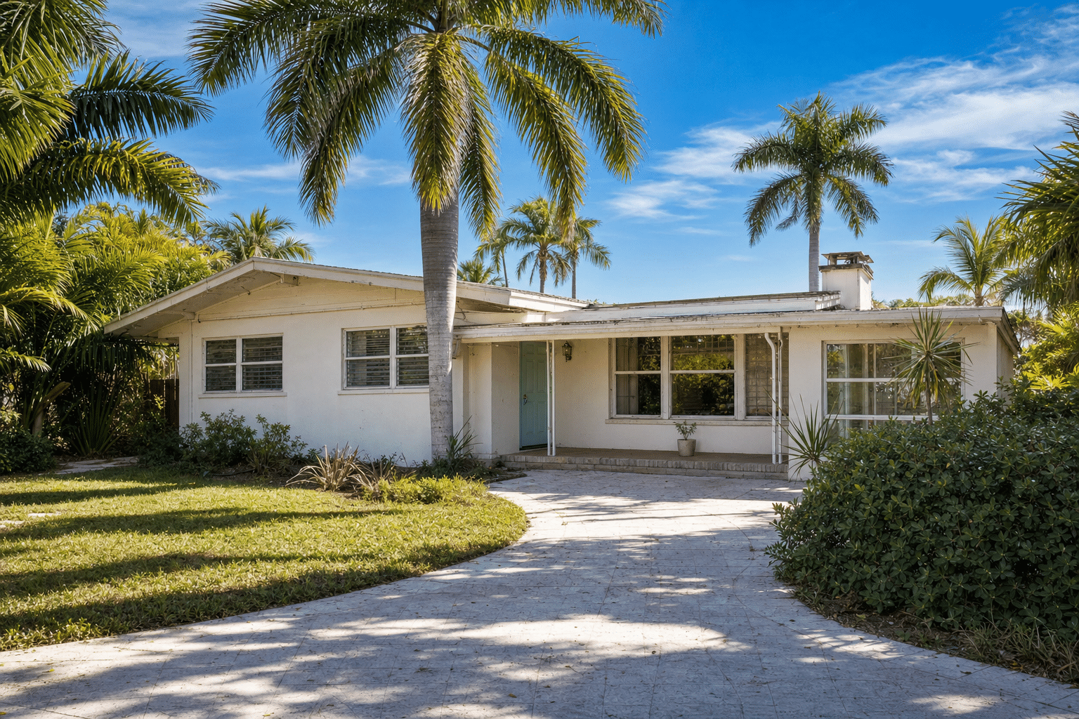 Fixer upper homes with renovation potential in florida