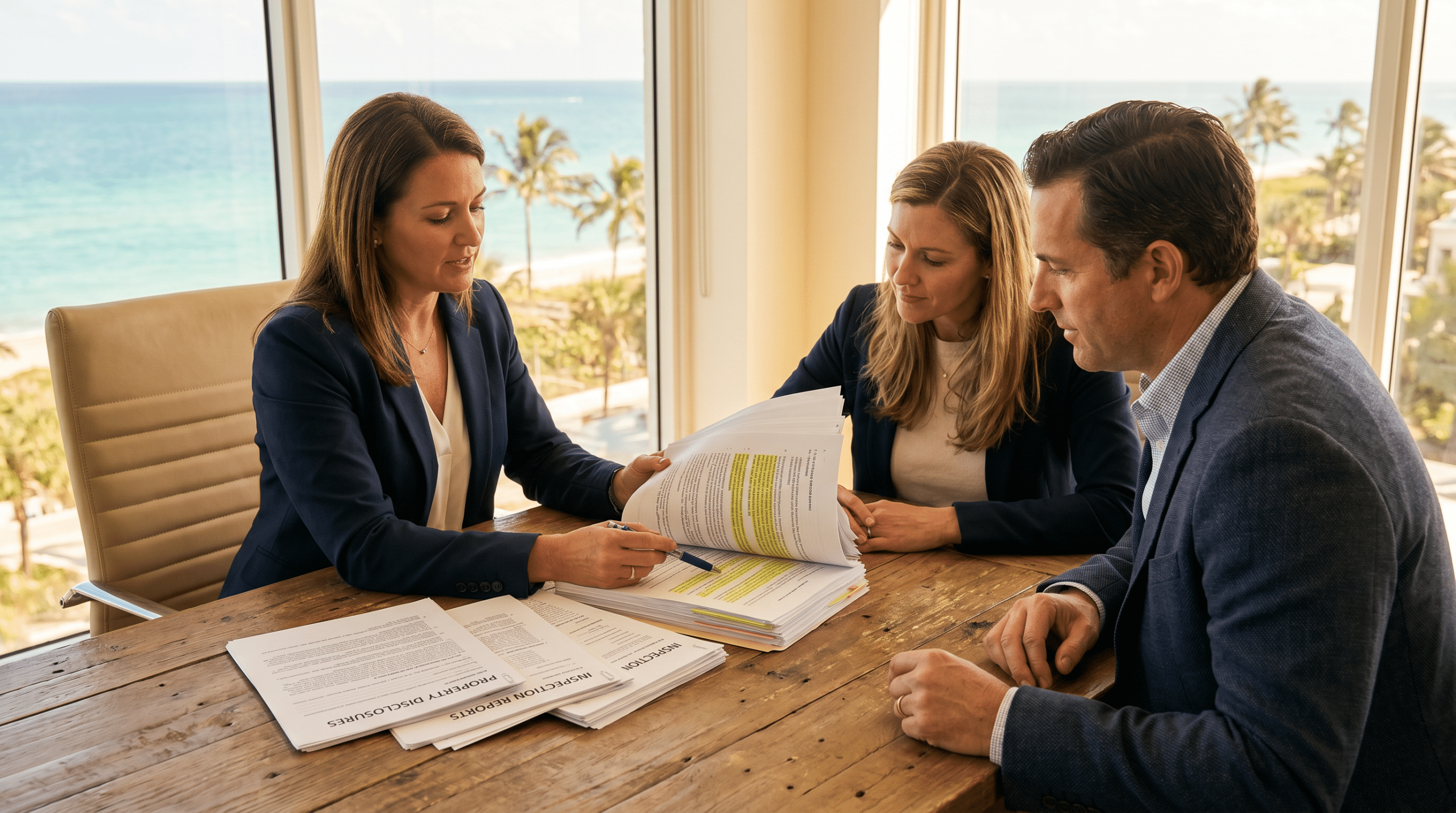 Single agent full disclosure: florida agent sharing all material facts with buyers
