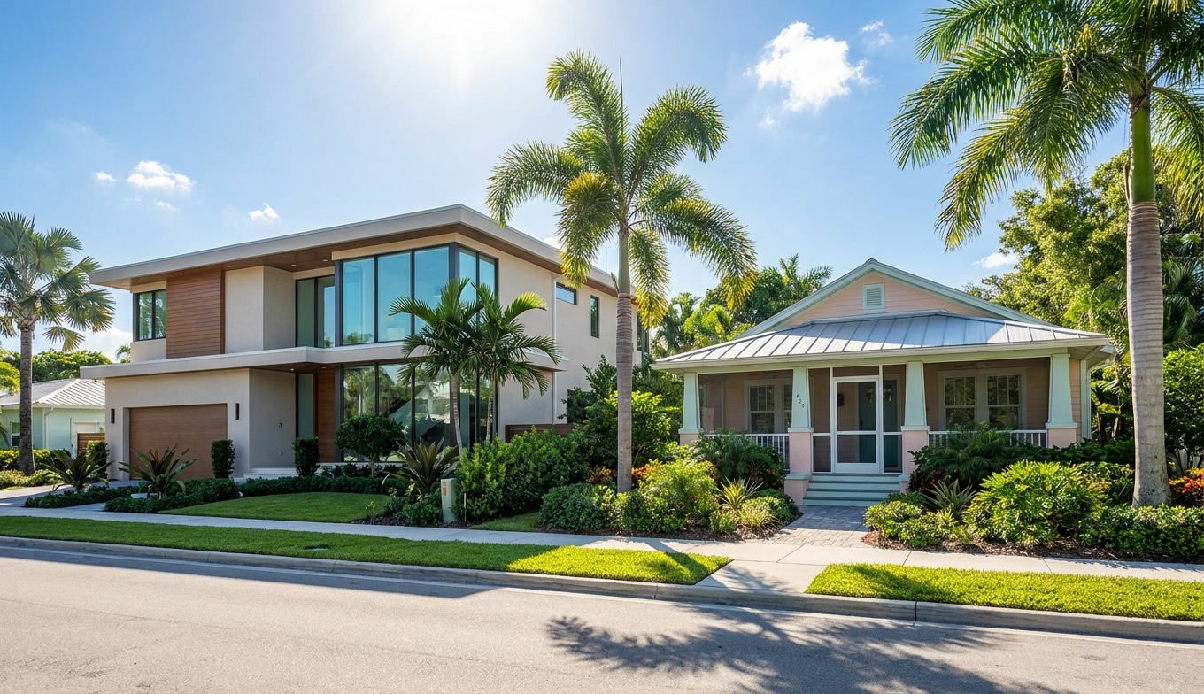 How do financing risks in casey key compare to siesta key?