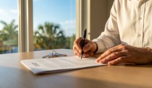 Who pays transfer taxes at closing in venice real estate deals?