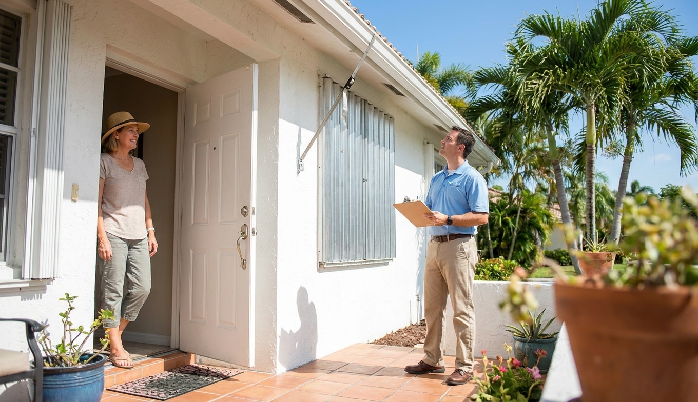How can i get a free wind mitigation inspection in florida?