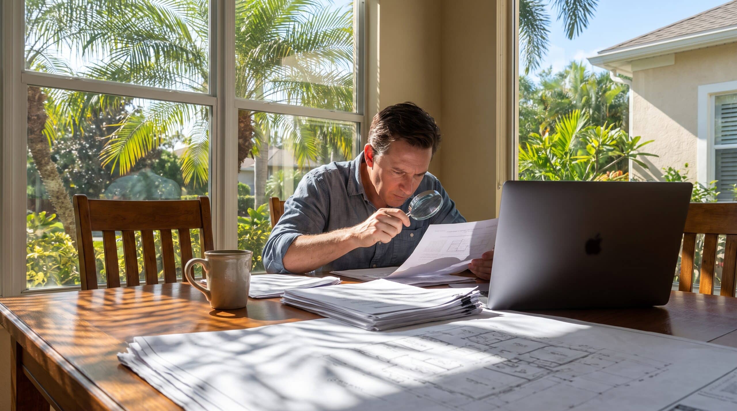 Can i do my own title search in florida?