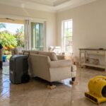 Cost to repair 1-inch flooding in a 2500 sq ft florida home?