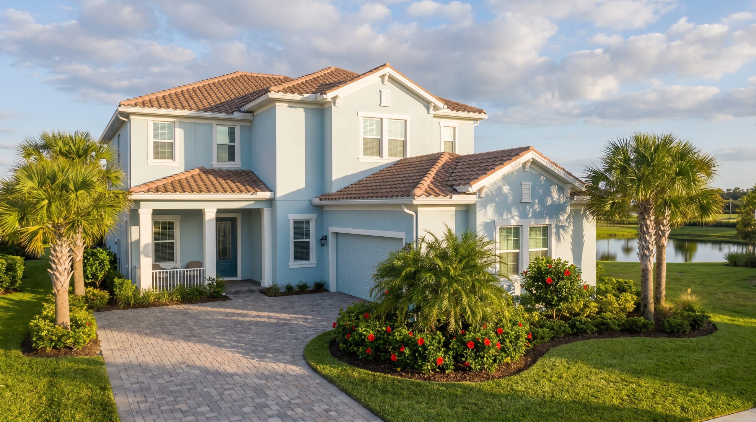 Wellen park homes and community amenities, illustrating the need to verify property-specific hoa, district, and ownership costs.