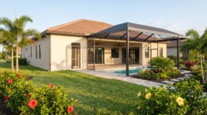 Wellen park resale home and nearby new-construction homes, illustrating how resale sellers can compete with builder incentives.